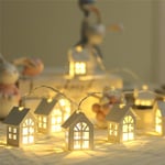 TFACR 3M House Fairy Lights, 20 Leds String Light Decoration, Indoor Decor Lighting Warm Light, for Bedroom Wedding Lawn Patio Festoon Summer Party Christmas Holiday,A