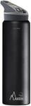 Laken Unisex - Adult Thermos TJ10N Thermos Flask, Black, 18/8-1L