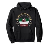 Jingle All The Way To Latvia - Latvian Christmas Travel Pullover Hoodie