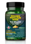 Fibre Supplement 5000mg Psyllium Husk with 500 Million Multi-Strain Probiotic