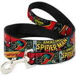 Buckle Down "The Amazing Spider Man 100ème Cover Laisse pour Chien, 6 '