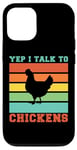 Coque pour iPhone 12/12 Pro Appel à tous les amateurs de poulet : Chicken Lover is Fun