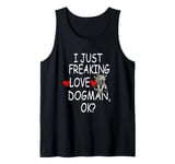 Dogman Cryptid Cryptozoology Dogman Tank Top