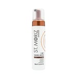 St Moriz Advanced 5 in 1 Instant Tanning Mousse in Dark | 5 Luxurious Benefits – Skin Smoothing, Moisture Rich, BB Skin Finish & Luminous Finish for Longer Lasting Tan | Vegan Fake Tan | 200ml