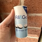 BRITA Fill and Go Replacement Water Filter Discs - Pack of 8 (S1311)