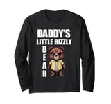 Rizz Bear Daddy's Little Rizzly Bear Funny Rizz Saying Long Sleeve T-Shirt