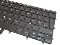 Dell Inspiron 7347 7348 German QWERTZ Backlit Keyboard 5VY7J