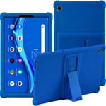 Lenovo Tab M10 FHD Plus (2nd Gen) 10.3 Inch Case,ATOOZ PC Holder Tablet Silicone Case,Anti-drop for Lenovo Tab M10 Plus TB-X606F TB-X606X(Blue)