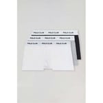 Boxers Polo Club  PACK - 3 BOXER UNDERPANTS PC B-G-W