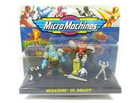 Micro Machines POWER RANGERS Megazord VS Squatt - Galoob 1994 Neuf New