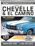 Original Parts Group KATOPGCHEVELLE katalog OPGI Chevelle / El Camino 1964-1977