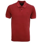 Boss Men's Polo Shirt Prime Red 50507813 647 Open Red