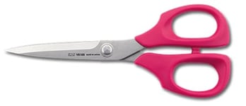 KAI Universal Scissors from the V5000 series in pink - total length 16.5 cm - scissors for crafts, all-round scissors, kitchen scissors - Made in Japan for Professional standard demands