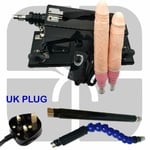 Portable Automatic Sex Machine 2 Dildo Sex Toy 2 Extension Pole Tube UK PLUG