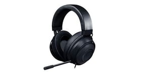 Razer kraken - casque de jeu filaire multiplateforme pour pc, ps4, xbox one et commutateur, diaphragme de 50 mm, câble de 3,5 mm avec commandes de