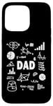 iPhone 15 Pro Max Dad 6 Times Dad of 6 Math Father to the 6th Power Case