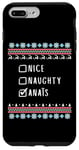 Coque pour iPhone 7 Plus/8 Plus Gentile Coquine Noël Anaïs Pull Moche