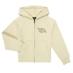 Sweat-shirt enfant Vans  BUTTERFLY COCOON ZIP HOODIE ALMOND