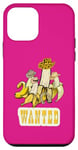 Coque pour iPhone 12 mini Wanted Banana Western avec chapeaux de cowboy Fruits Veggie Chef