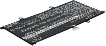 Kompatibelt med Lenovo IdeaPad K3, 3.7V, 6800 mAh