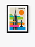 EAST END PRINTS Bo Lundberg 'New York 64' Framed Print