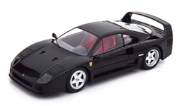 KK Scale 1:18 FERRARI F40 BLACK 1987 Modèle