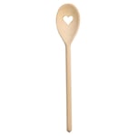 FSC Beech Wooden Heart Spoon 30cm Brown