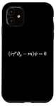 Coque pour iPhone 11 Dirac Equation Quantum Mechanics Physics Cadeau étudiant