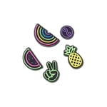 Crocs Unisex's LED Fun 5 Pack Shoe Charms, One Size