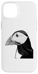 iPhone 14 Plus Puffin Auks Seabird Lunde alken Wildlife Animal Illustration Case