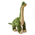 Zappi Co Children's 100% Recycled Realistic Lifelike Large Plush Toy - Soft & Cuddly Stuffed Animal for Boys and Kids (45cm Height) (Brachiosaurus)