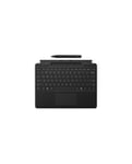 Microsoft Surface Pro Keyboard with Slim Pen AZERTY Belge Cover port Noir