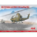 [FR] ICM AH-1G COBRA AND M8A1 US LANDING MAT KIT 1:48 - ICM48298