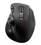 Elecom M-XT3DRBK Wireless Trackball Mouse 6-Button Smooth Tracking Function