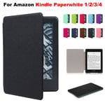 Shell Pu Leather Magnetic Cover Smart Case For Amazon Kindle Paperwhite 1/2/3 Uk