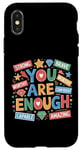 iPhone X/XS You Are Enough Dear Person Motivational Inspiring Hope Core Case