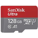 SanDisk Ultra microSDXC Memory Card 128 GB Class 10