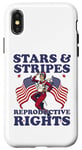 Coque pour iPhone X/XS Pro Choice Abortion Stars & Stripes Droits reproductifs