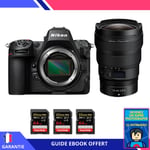 Nikon Z8 + Z 14-24mm f/2.8 S + 3 SanDisk 64GB Extreme PRO UHS-II SDXC 300 MB/s + Ebook 'Devenez Un Super Photographe' - Hybride Nikon