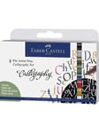 Faber Castell Pitt Artist Pen Calligraphy Set (8 pcs)