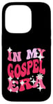 Coque pour iPhone 14 Pro In My Gospel Era Musique religieuse chrétienne pour femmes