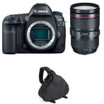 Canon EOS 5D Mark IV + EF 24-105mm f/4L IS II USM + Sac | Garantie 2 ans