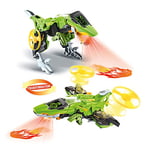 VTech - Switch & Go Dinos Fire, Dinosaure Sonore Pulsor, le Super Thérizinosaure, Jouet 2 en 1 Transformable en Avion de Combat, Projections Lumineuses, Cadeau Enfant Dès 4 Ans - Contenu en Français