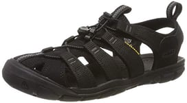 KEEN Clearwater CNX, Sandale Femme, Black/Black, 36