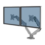 Fellowes Eppa Dual Monitor Arm - Silver (9683301)