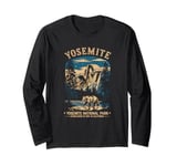 Yellowstone National Park Bear Vintage Wildlife Long Sleeve T-Shirt