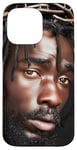 Coque pour iPhone 14 Pro Max Jésus Noir, Christianisme, Église, Christ, Jésus