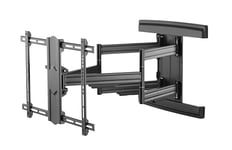 TV Wall Bracket for 37-90 inch LED LCD Flat & Curved Screen, THOR by Labgear Swivel Tilt TV Wall Mount Full Motion, Heavy Duty Strong Solid Dual Arms up to 70KG, Max VESA 600x400mm