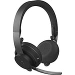 Logitech Business Zone Wireless Teams Bluetooth Headset - Graphite 981-000854