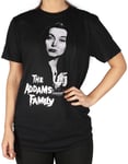 The Addams Family Morticia Womens Small Short Sleeved T-Shirt